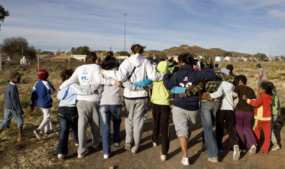 Clare Greenberg in South Africa